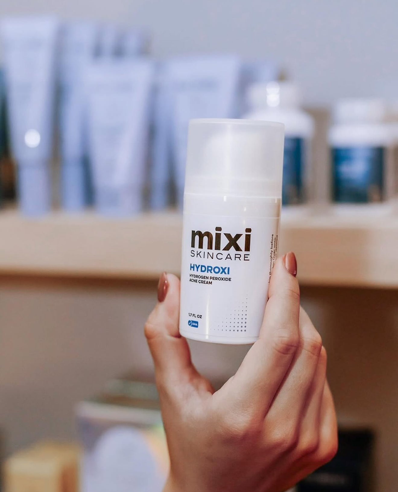 Mixi Hydroxi Hydrogen Peroxide Acne Cream