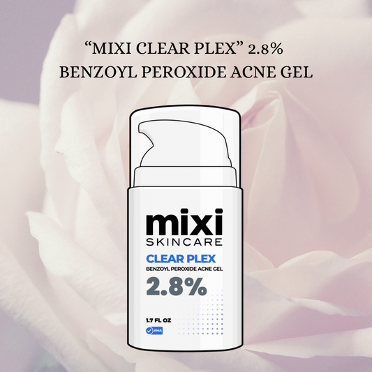 Mixi Clear Plex 2.8% Benzoyl Peroxide Acne Gel