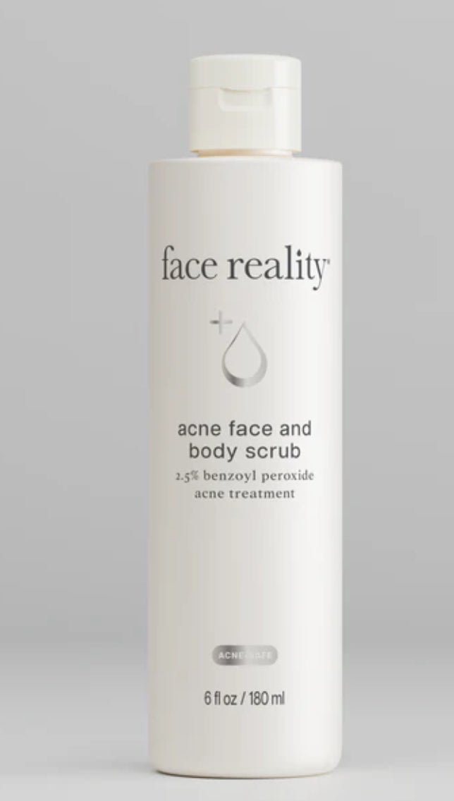 Face Reality Acne Face and Body Scrub