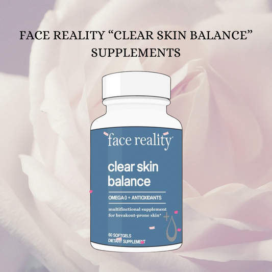 Face Reality Supplement: Clear Skin Balance (Omega-3, Antioxidants)