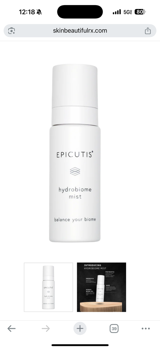 EPICUTIS Hydrobiome Mist